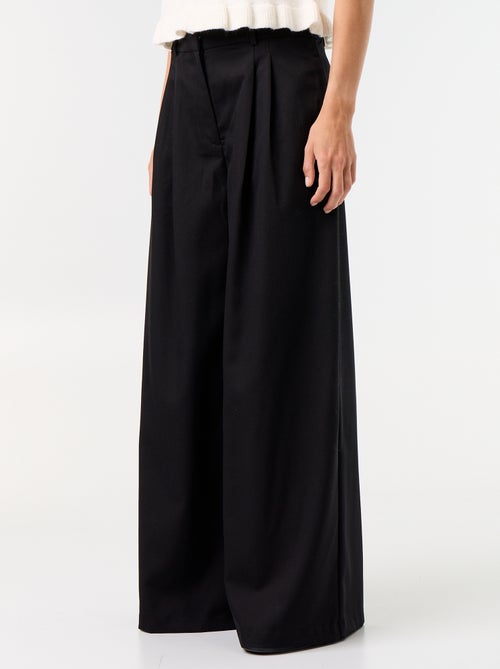 Pantalone ampio a vita alta - Kiabi Pantalone ampio a vita alta - Kiabi
