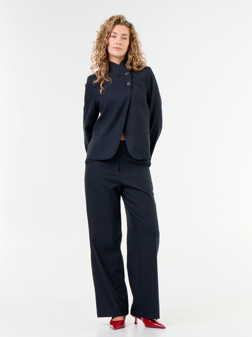 Pantalone ampio con bottoni dorati - Kiabi