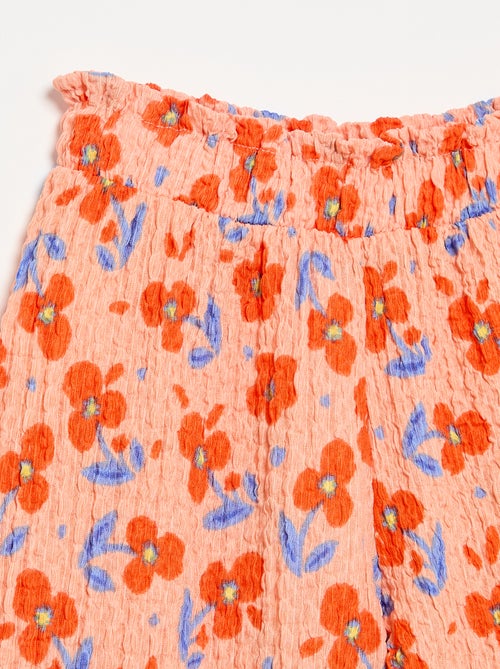 Pantalone ampio con fondo a balze - Kiabi