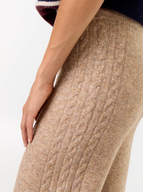 Pantalone ampio in maglia - Kiabi