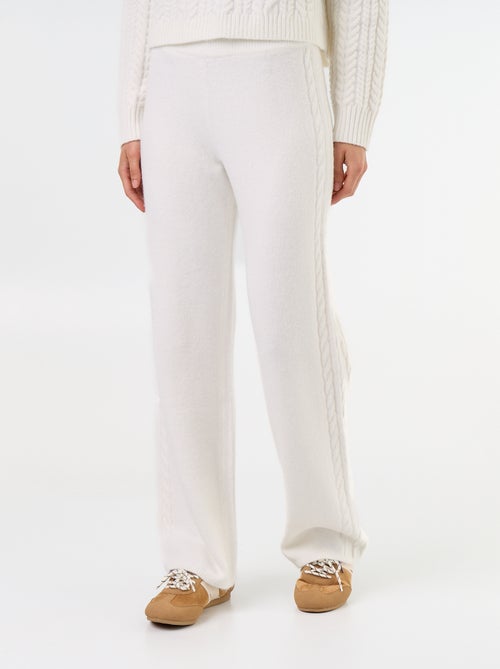 Pantalone ampio in maglia - Kiabi