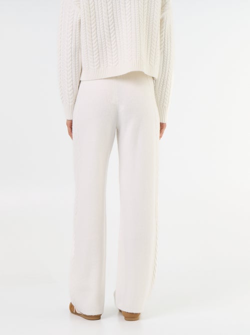 Pantalone ampio in maglia - Kiabi