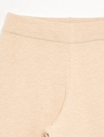 Pantalone ampio in maglia compatta