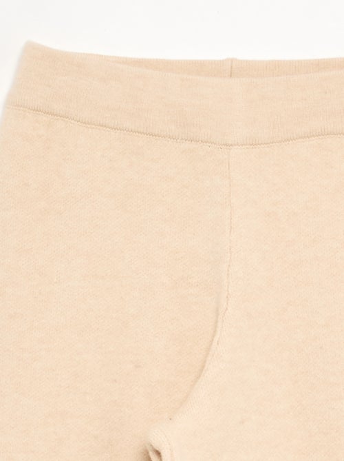 Pantalone ampio in maglia compatta - Kiabi