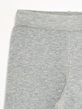 Pantalone ampio in maglia compatta