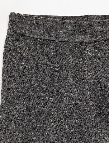 Pantalone ampio in maglia compatta