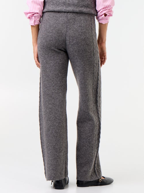 Pantalone ampio in maglia - Kiabi