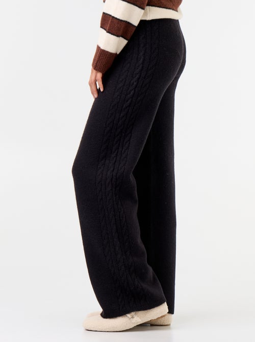 Pantalone ampio in maglia - Kiabi