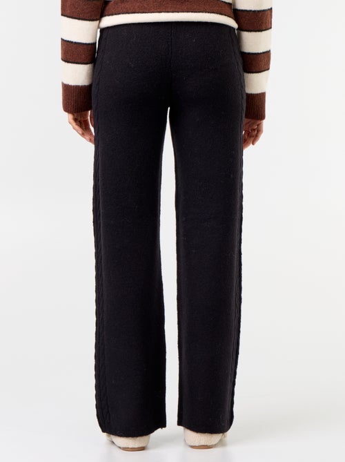 Pantalone ampio in maglia - Kiabi