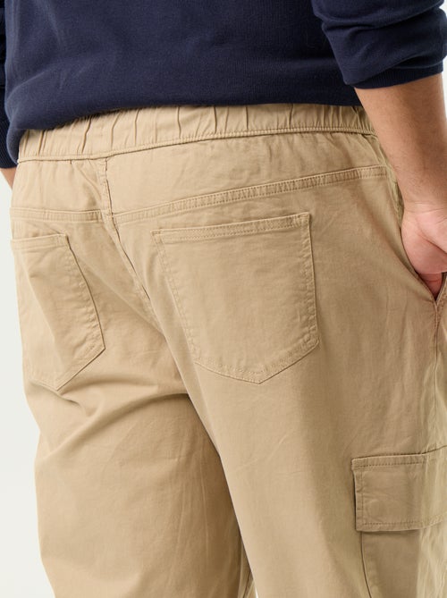 Pantalone ampio in twill - Kiabi