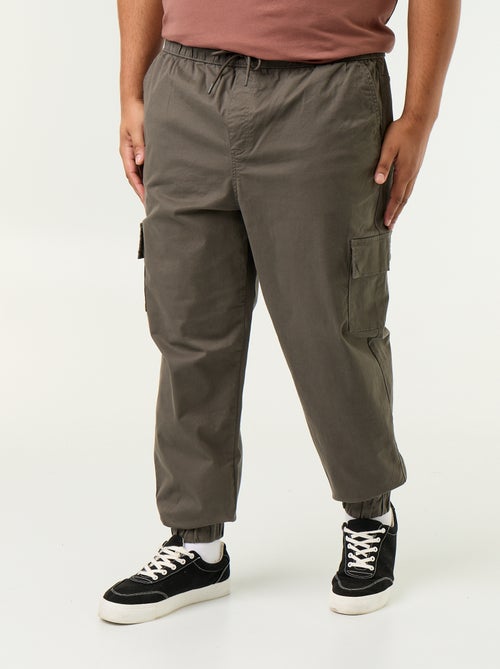 Pantalone ampio in twill - Kiabi