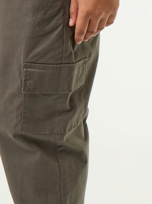 Pantalone ampio in twill - Kiabi