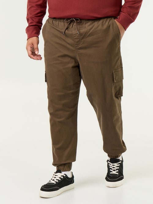 Pantalone ampio in twill - Kiabi