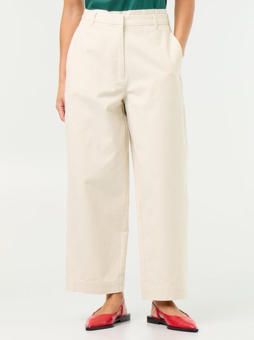Pantalone ampio modello barrel - Kiabi Pantalone ampio modello barrel - Kiabi