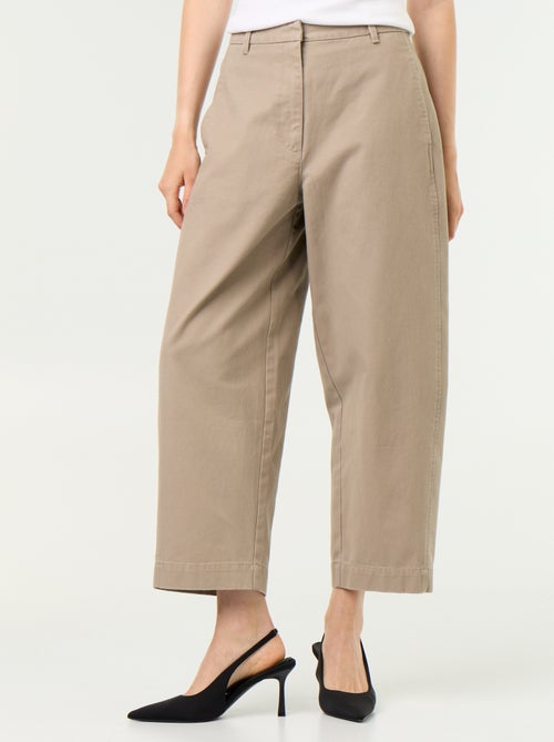 Pantalone ampio modello barrel - Kiabi