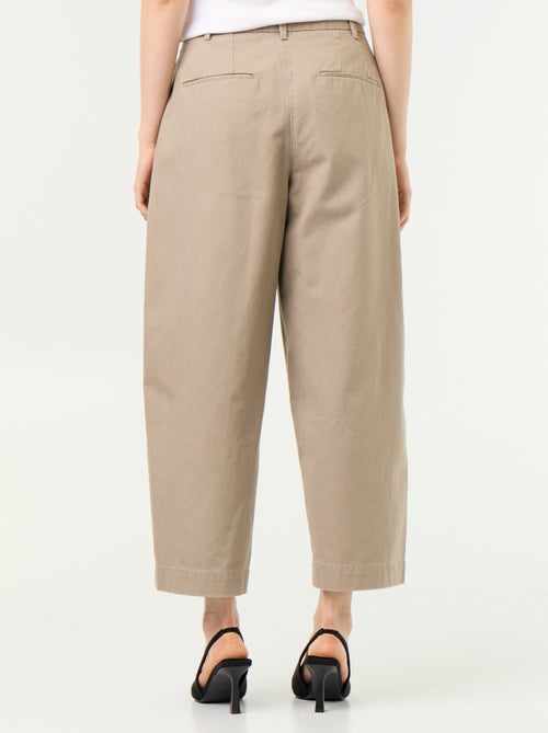 Pantalone ampio modello barrel - Kiabi
