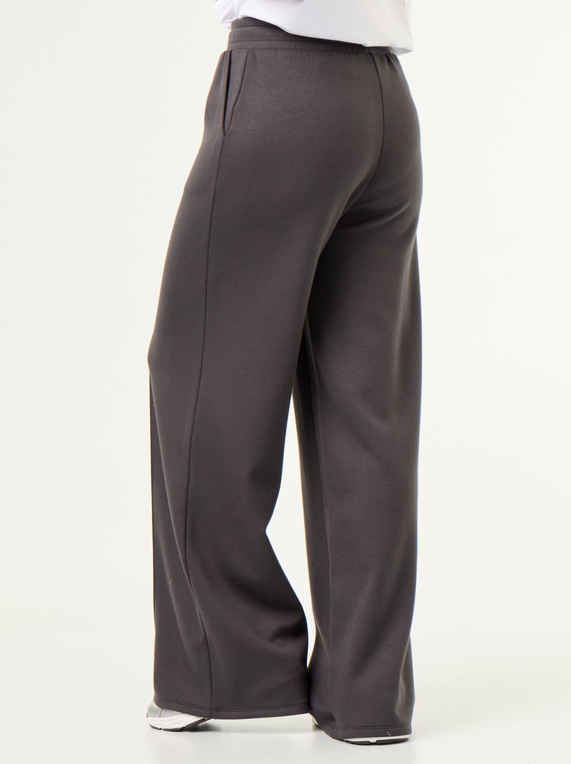 Pantalone ampio soft touch Grigio scuro/ Antracite - Kiabi
