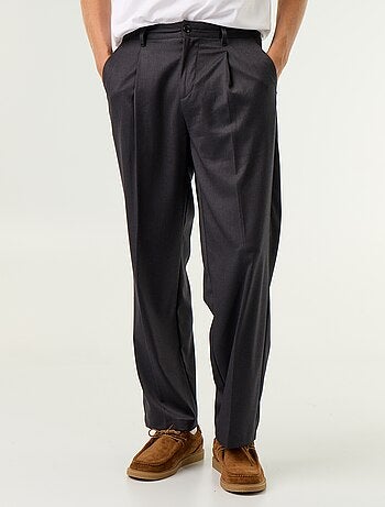 Pantalone ampio tinta unita