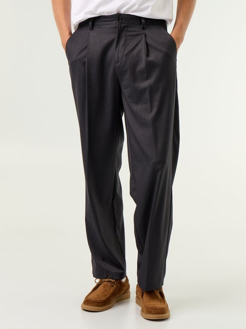 Pantalone ampio tinta unita - Kiabi Pantalone ampio tinta unita - Kiabi