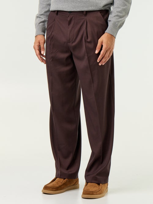 Pantalone ampio tinta unita - Kiabi Pantalone ampio tinta unita - Kiabi