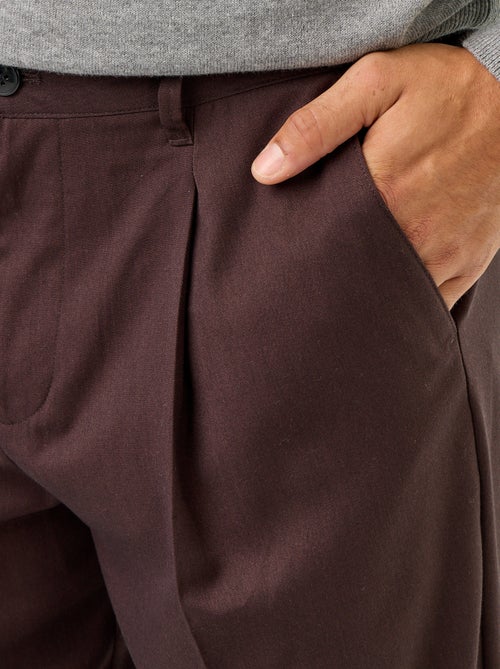 Pantalone ampio tinta unita - Kiabi Pantalone ampio tinta unita - Kiabi