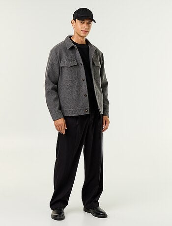 Pantalone ampio tinta unita