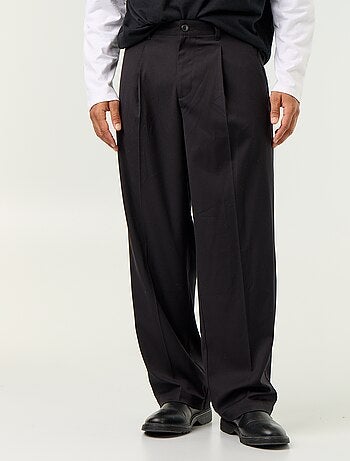 Pantalone ampio tinta unita