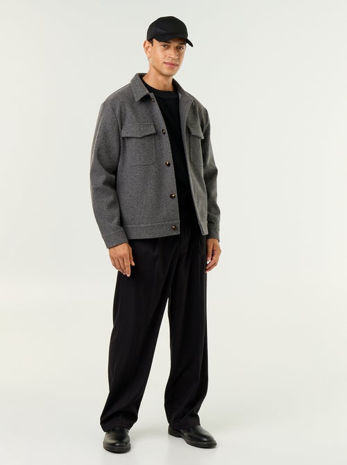 Pantalone ampio tinta unita - Kiabi Pantalone ampio tinta unita - Kiabi