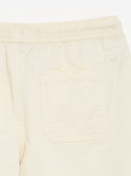 Pantalone barrel fit con coulisse - Kiabi