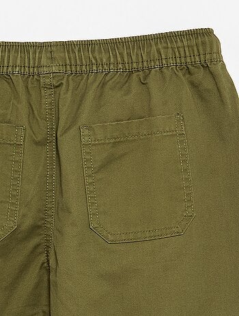 Pantalone barrel fit con coulisse