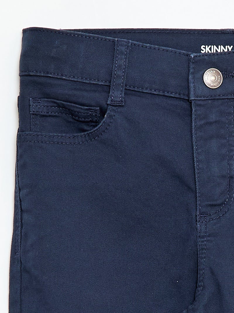 Pantalone basic skinny Blu - Kiabi
