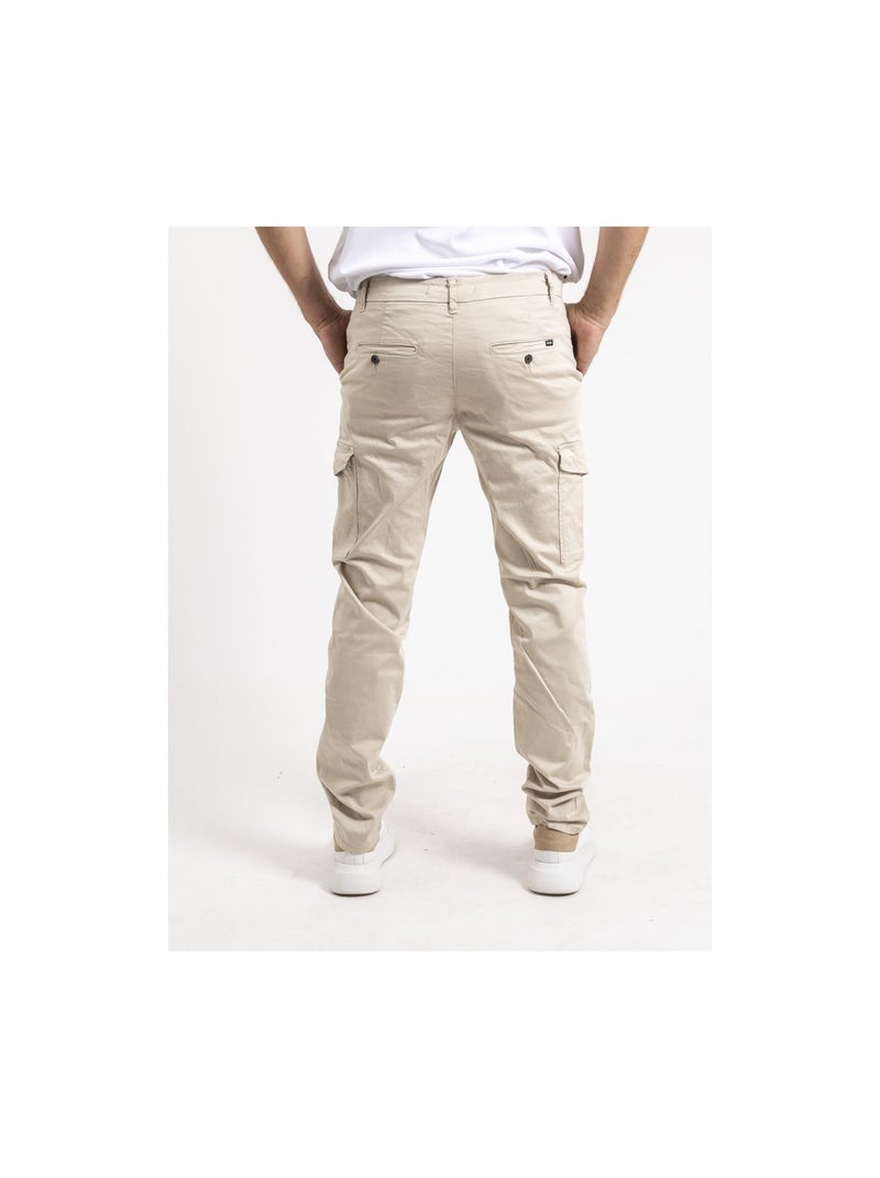 Pantalone battle VAUDREUIL Beige - Kiabi