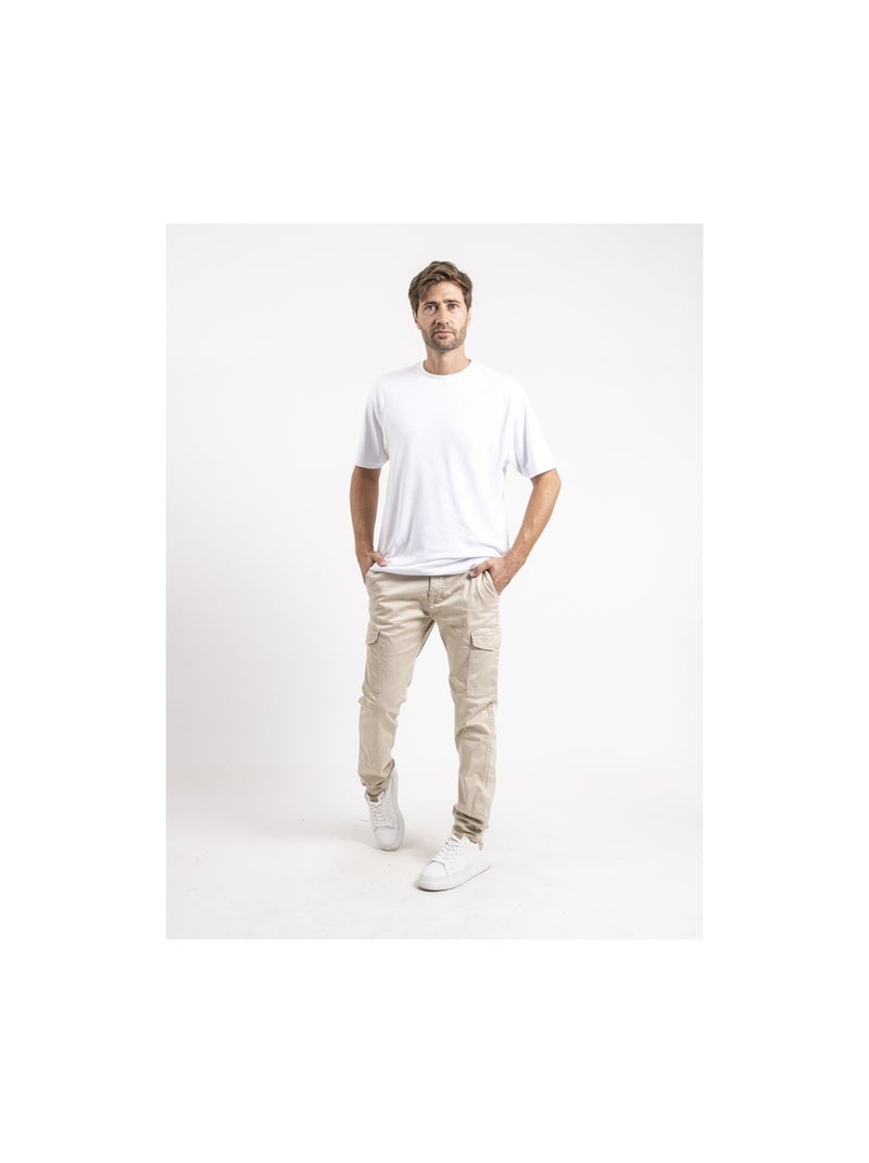 Pantalone battle VAUDREUIL Beige - Kiabi