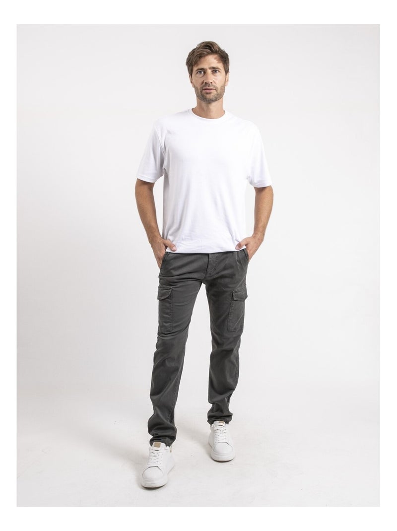 Pantalone battle VAUDREUIL Grigio scuro - Kiabi