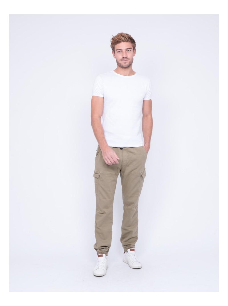 Pantalone cargo VLOG Beige - Kiabi