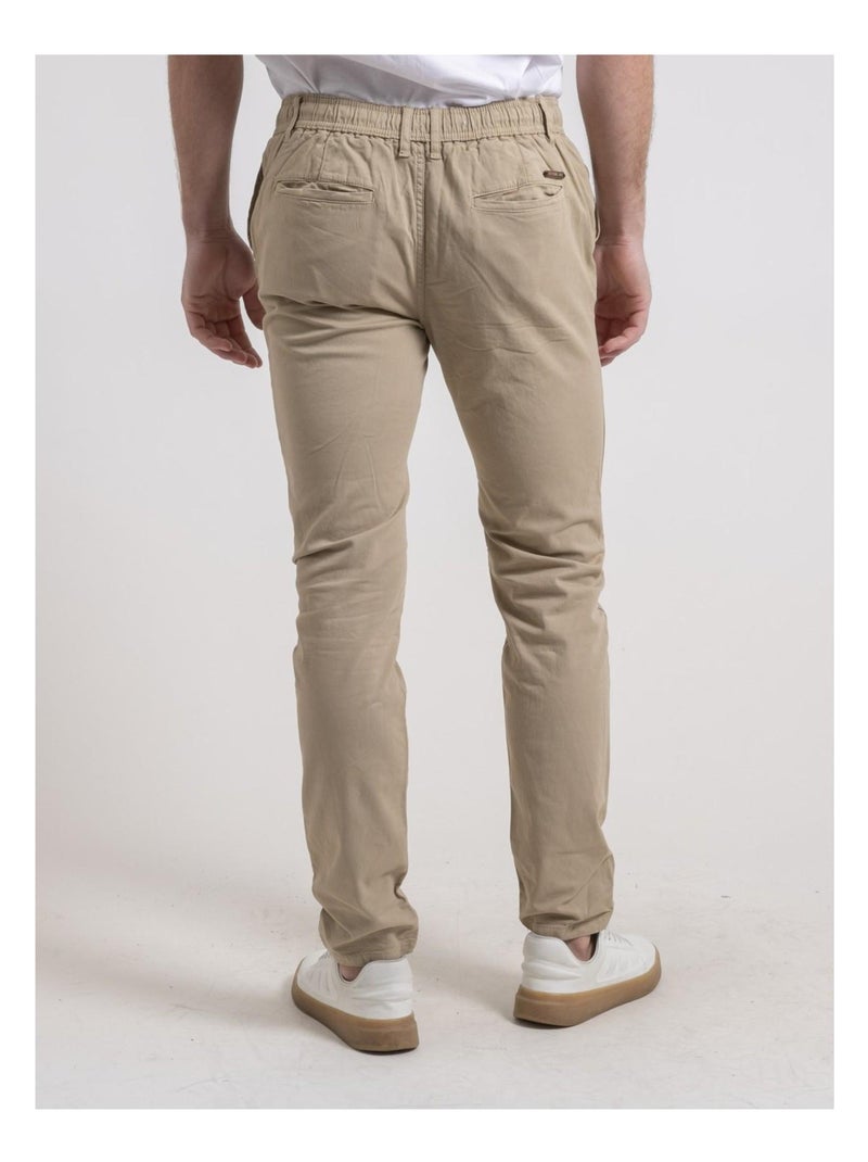 Pantalone chino CORTIN Beige - Kiabi