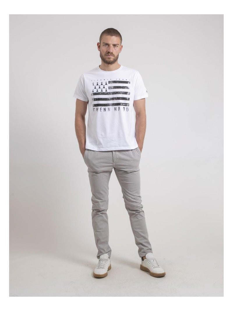 Pantalone chino CORTIN Grigio - Kiabi