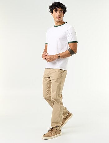 Pantalone chino in cotone stretch L34