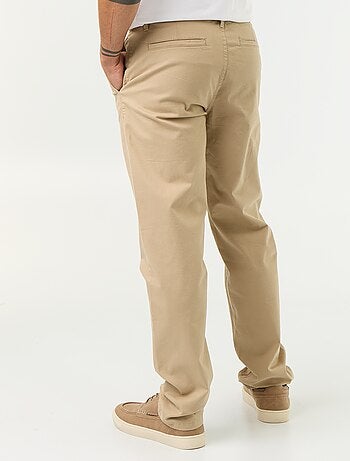 Pantalone chino in cotone stretch L34