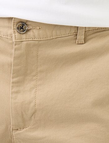 Pantalone chino in cotone stretch L34