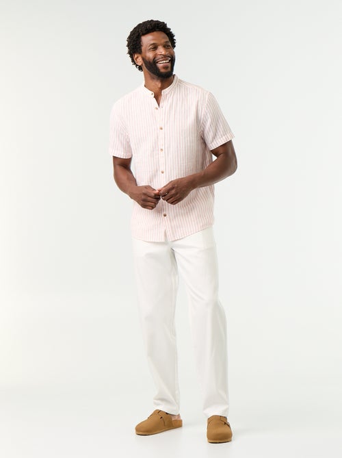 Pantalone chino in dobby - Kiabi Pantalone chino in dobby - Kiabi