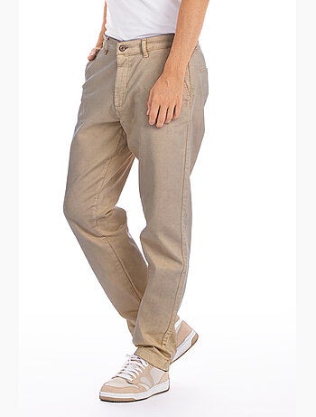 Pantalone chino in gabardina stretch CHINO