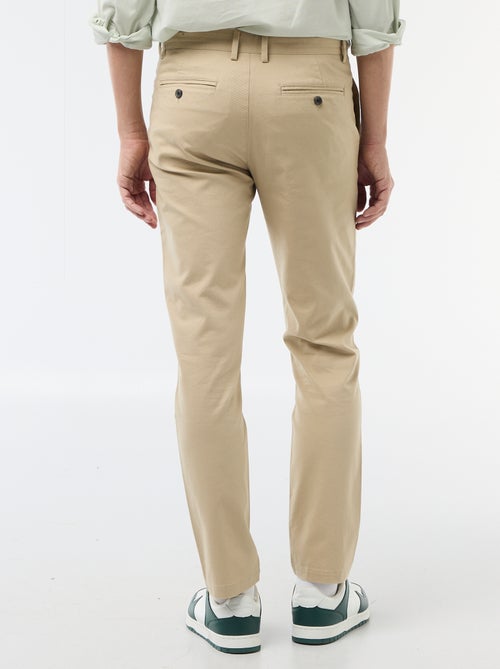 Pantalone chino in twill - Kiabi
