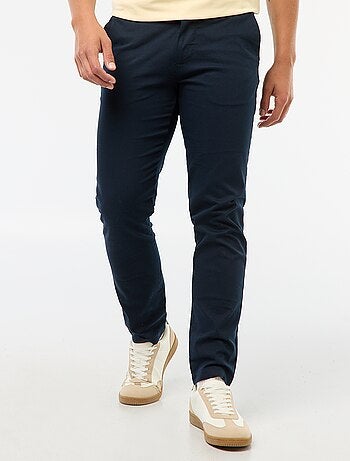 Pantalone chino in twill