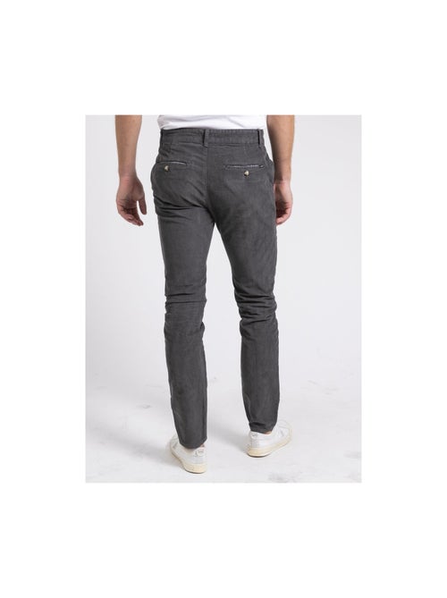 Pantalone chino puro cotone velluto a coste VARENNES - Kiabi