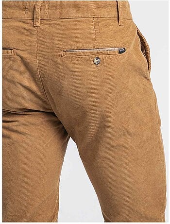 Pantalone chino puro cotone velluto a coste VARENNES