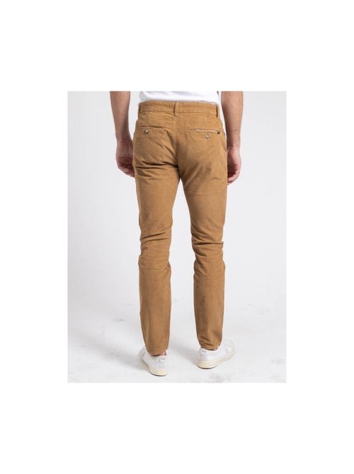 Pantalone chino puro cotone velluto a coste VARENNES - Kiabi