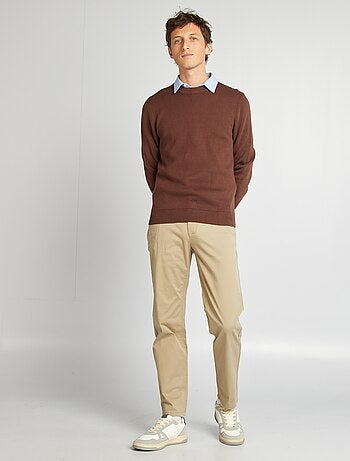Pantalone chino regular - L32