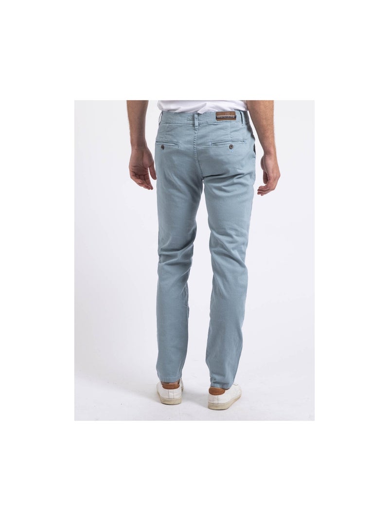 Pantalone chino slim CODY Blu cielo - Kiabi