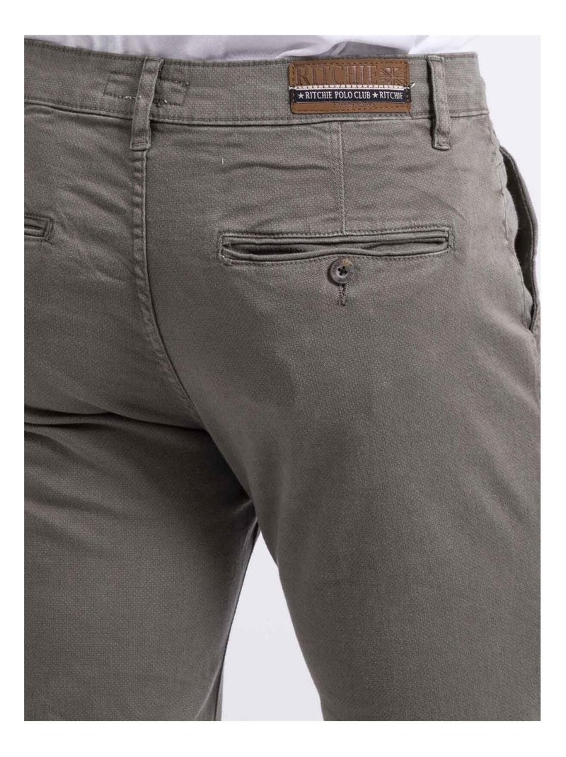 Pantalone chino slim CODY Grigio - Kiabi